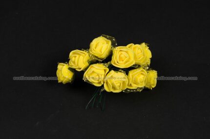 Жълти рози за декорация