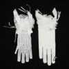 Бели ръкавици мрежа