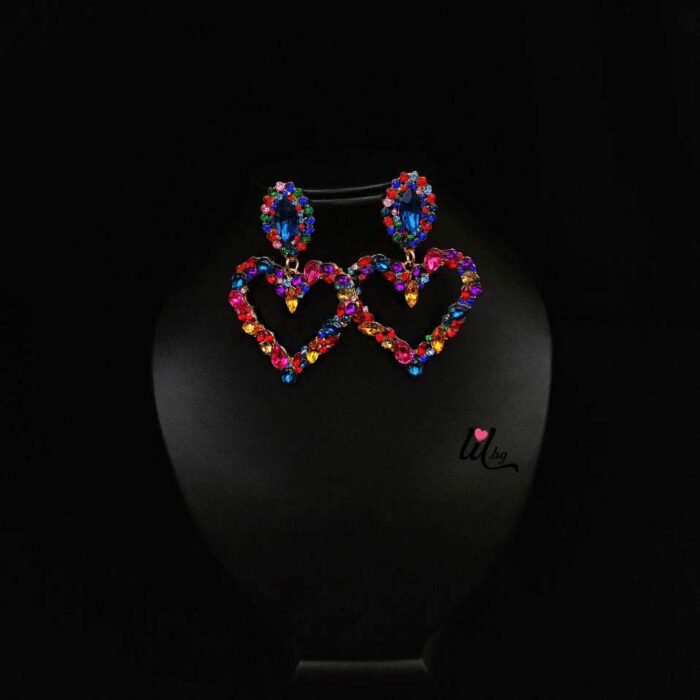 earrings hearts
