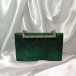 Зелена чанта за бал K28
